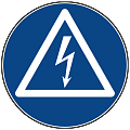 Waarschuwing: Elektrische Spanning